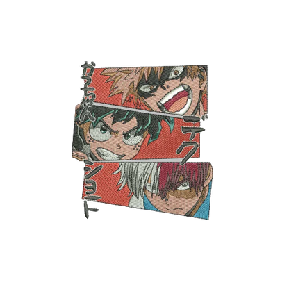 Bakugo, Izuku and Shoto Standard