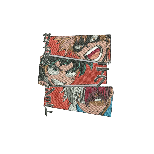 Bakugo, Izuku and Shoto